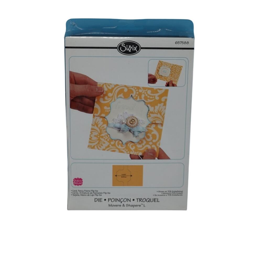 Sizzix Card, Fancy Frame Flip-Its